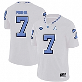 North Carolina Tar Heels 7 Austin Proehl White College Football Jersey Dzhi,baseball caps,new era cap wholesale,wholesale hats